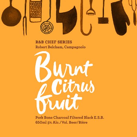 R&B Chef Series Continues with Burnt Citrus Fruit Black ESB