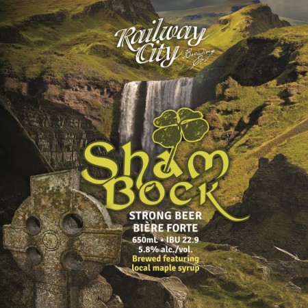 Railway City Sham-Bock Strong Lager Returning Next Week