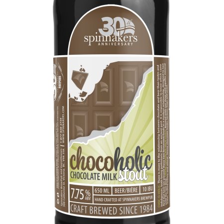 Spinnakers Chocoholic Chocolate Milk Stout Returning This Week