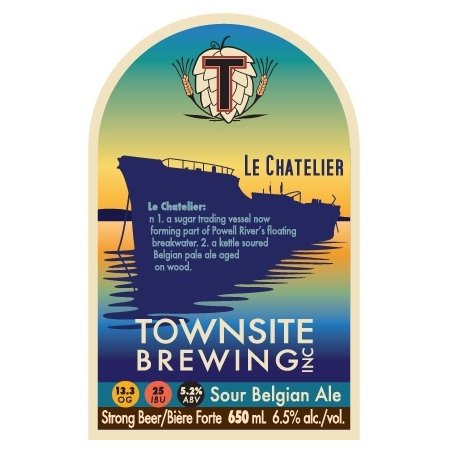 Townsite Hulks Series Continues with Le Chatelier Belgian Sour Ale