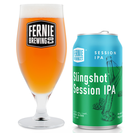 Fernie Brewing Launches Slingshot Session IPA & Pair of Mixed Packs