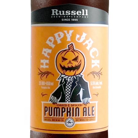 Russell & Fort Garry Co-Released Happy Jack Pumpkin Ale Now Available