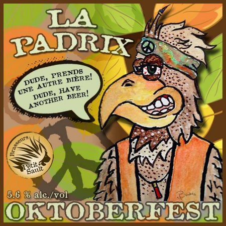 Les Brasseurs du Petit-Sault Releases La Padrix Oktoberfest Lager