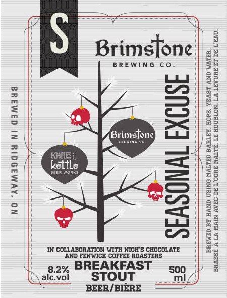 Brimstone Brewing and Kame & Kettle Beer Works Release Collaborative Stout
