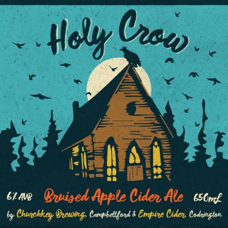 Church-Key Brewing & Empire Cider Releasing Collaborative Holy Crow Cider Ale