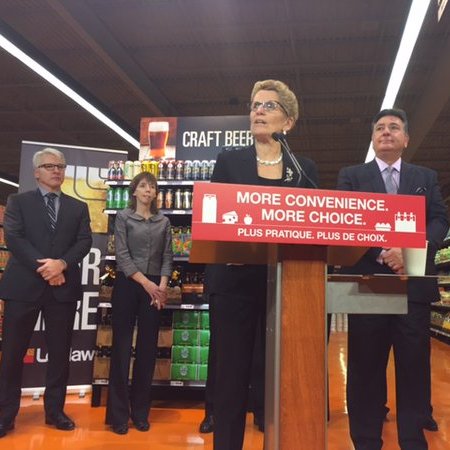 Beer Sales at Ontario Grocery Stores Launched Today
