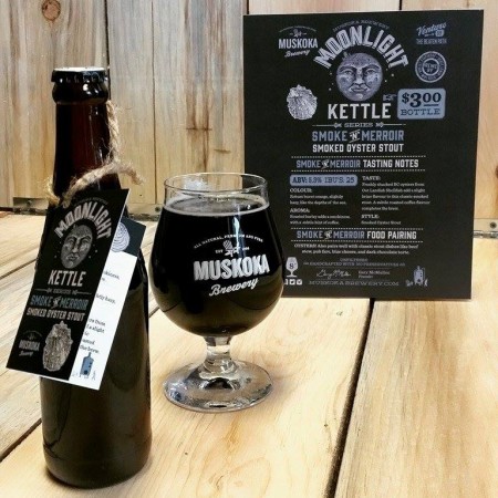 Muskoka Moonlight Kettle Series Continues with Smoke ‘N’ Merroir Smoked Oyster Stout