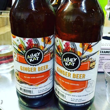 Alley Kat Ginger Beer Released as Early Spring Seasonal