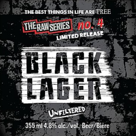 Tree Releasing Limited Edition Black Lager in RAW Series