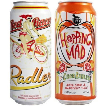 Central City Releasing Red Racer Radler & Hopping Mad Cider Radler