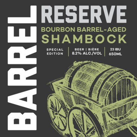 Railway City Barrel Reserve Series Continues with Bourbon Barrel-Aged Shambock