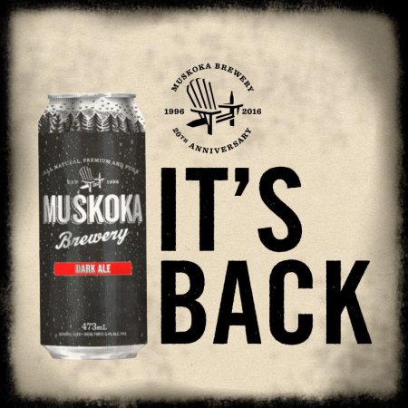 Muskoka Dark Ale Wins Bring It Back Challenge