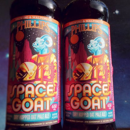 Phillips Releases Space Goat Dry Hopped Oat Pale Ale