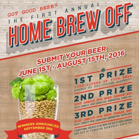 Hops Canada Holding 1st Annual Home Brew Off Contest