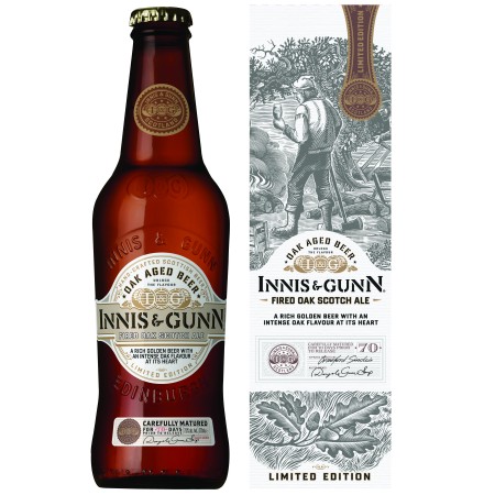 Innis & Gunn Canada Releases Fired Oak Scotch Ale as Newest Seasonal