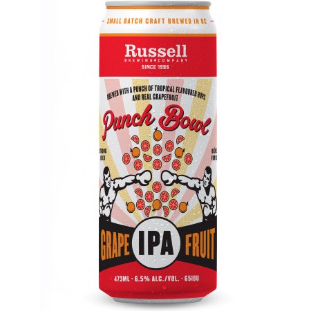 Russell Releases Punch Bowl Grapefruit IPA for 21st Anniversary