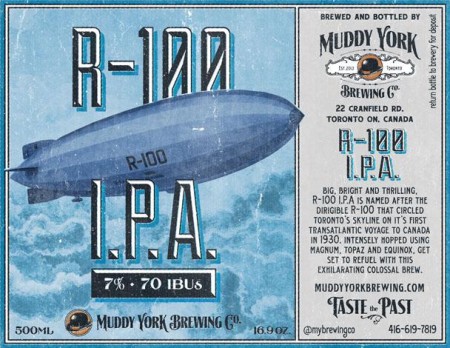 Muddy York Releases R-100 IPA