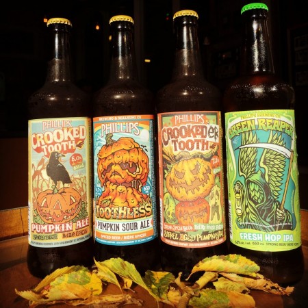 Phillips Unleashes Four Seasonal Beers for Autumn