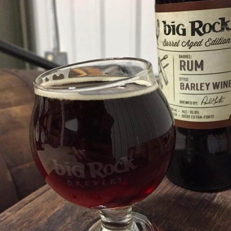 Big Rock Barrel Aged Edition Series Continues with Rum Barrel Barley Wine