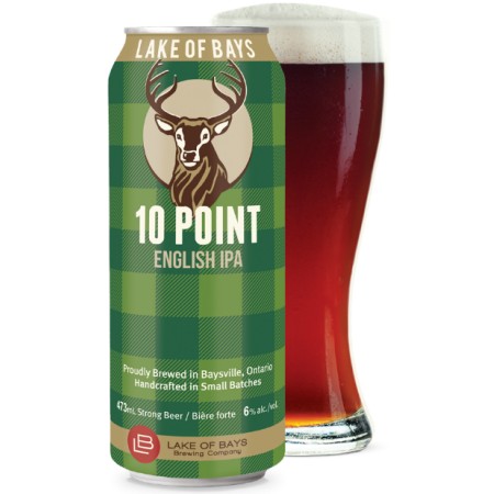 Lake of Bays Announces New Package & Production Process for 10 Point IPA