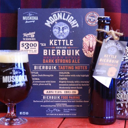 Muskoka Moonlight Kettle Series Continues with Bierbuik Belgian Dark Strong Ale