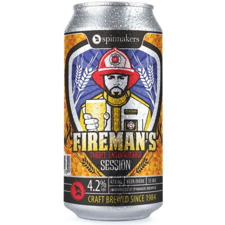 Spinnakers Honours Local Fire Fighters with Fireman’s Thirst Extinguisher Session Ale
