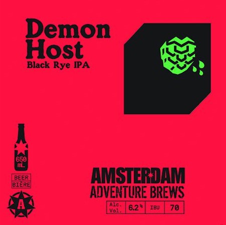 Amsterdam Demon Host Black Rye IPA Out Today