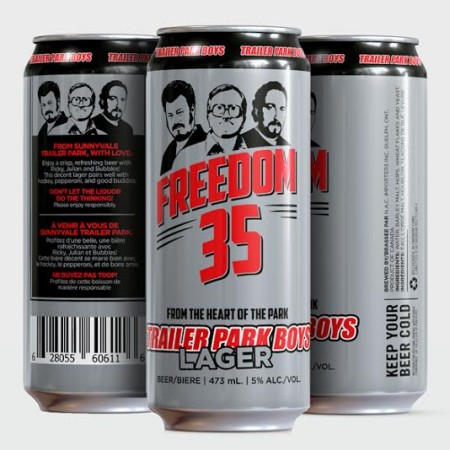 Trailer Park Boys & North American Craft Launching Freedom 35 Lager