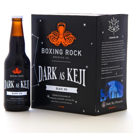 Boxing Rock Releasing Dark as Keji Black IPA to Support Kejimkujik Dark Sky Preserve