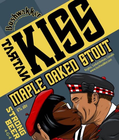 Bushwakker Releasing Tartan Kiss Maple Oaked Stout in Honour of William Shatner