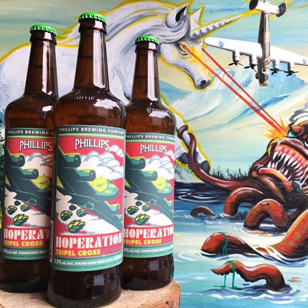 Phillips Brewing Brings Back Hoperation Tripel Cross Belgian IPA