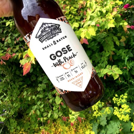 Granville Island Small Batch Series Continues with Gose With Peach