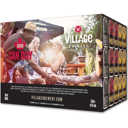 Village Brewery Releases 150 Can Day Pack & 2017 Edition of Village Father