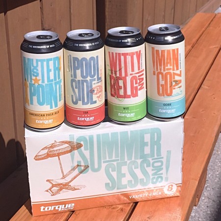 Torque Brewing Releases Summer Sessions Variety Pack