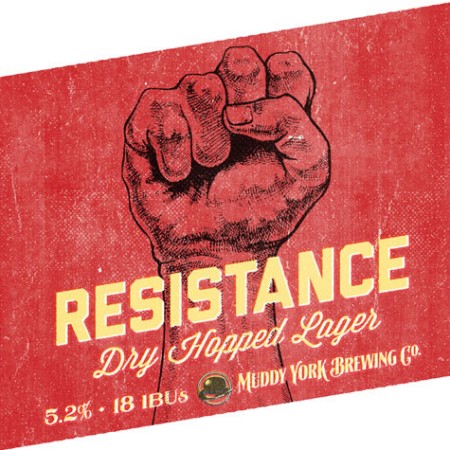 Muddy York Releases Resistance Dry Hopped Lager