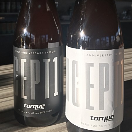 Torque Brewing Releasing Inception Saison for 1st Anniversary