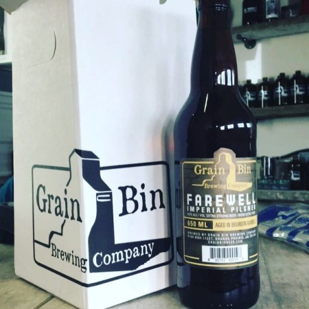 Grain Bin Brewing Releases Farewell Imperial Pilsner to Mark Upcoming Closure & Relocation
