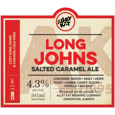 Alley Kat Long Johns Salted Caramel Ale Returning This Week