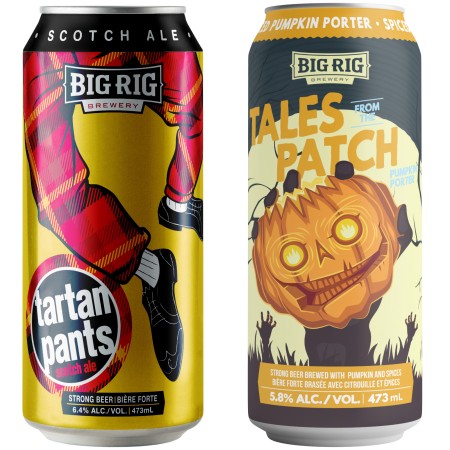 Big Rig Brings Back Pumpkin Porter & Scotch Ale for Autumn