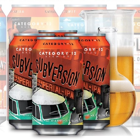 Category 12 Subversion Imperial IPA Returns in Cans