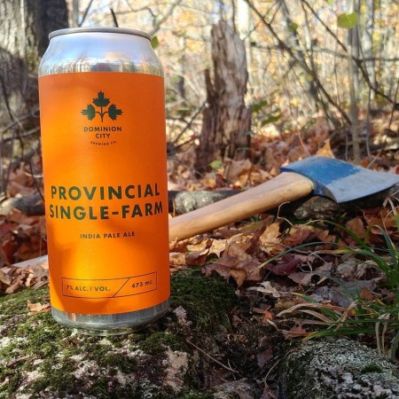 Dominion City Releases Provincial Single-Farm IPA in Cans