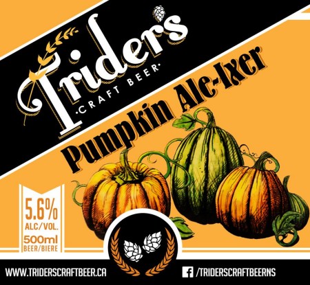 Trider’s Pumpkin Ale-Ixer Now Available