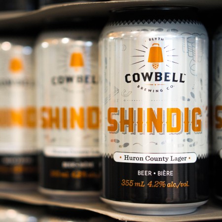 Cowbell Brewing Shindig Lager Now Available in Cans