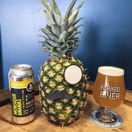 Forked River Releases Monsieur Ananas Pineapple Kettle Sour