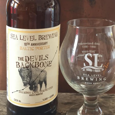 Sea Level Brewing Marks 10th Anniversary with The Devil’s Backbone Baltic Porter