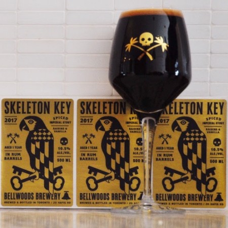 Bellwoods Brewery Announces 2017 Edition of Skeleton Key Spiced Imperial Stout