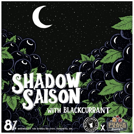 Craft Beer Passport Collab Series Launches with Shacklands Brewing Shadow Saison with Blackcurrant
