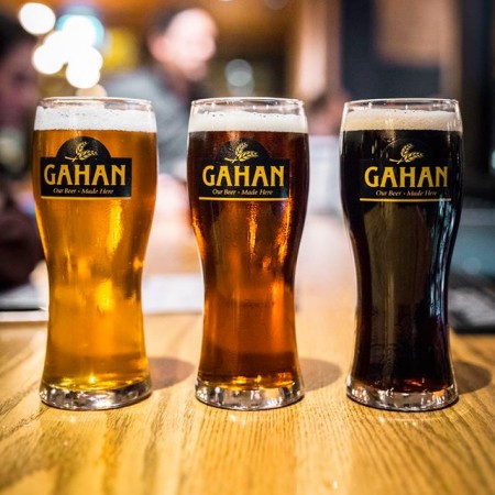 Gahan House Port City Now Pouring House Brewed Beer