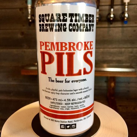 Square Timber Brewing Releases Pembroke Pils