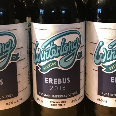 Winterlong Brewing Releases 2018 Vintages of Erebus & Terror Imperial Stouts